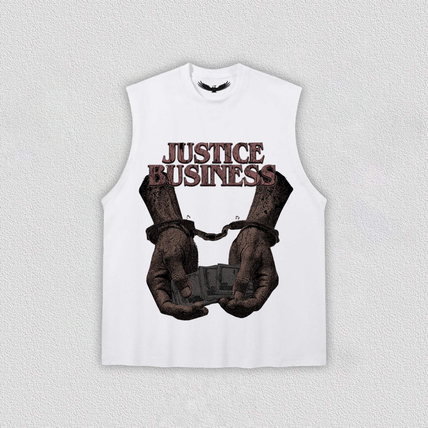 "Justice Business" Themed T-Shirt