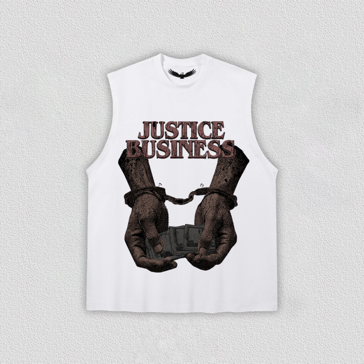 "Justice Business" Themed T-Shirt