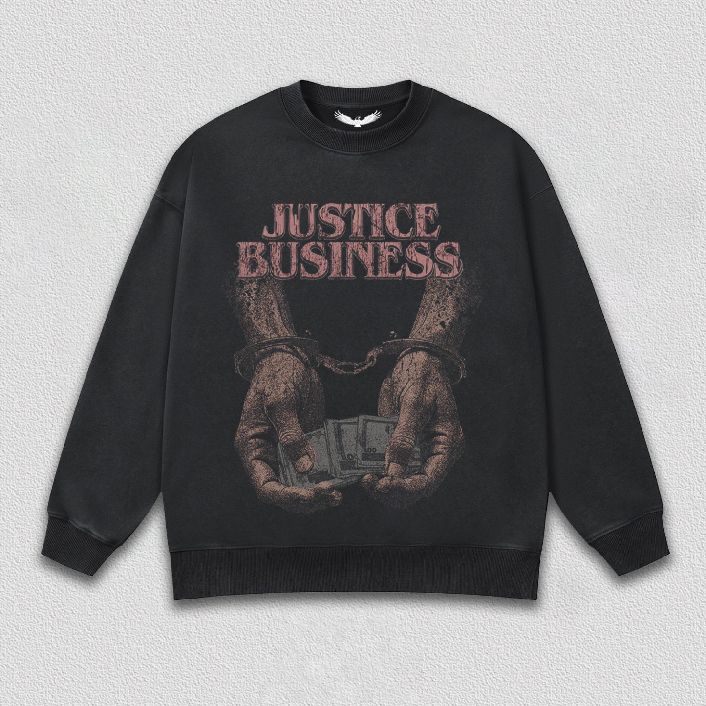 "Justice Business" Themed T-Shirt