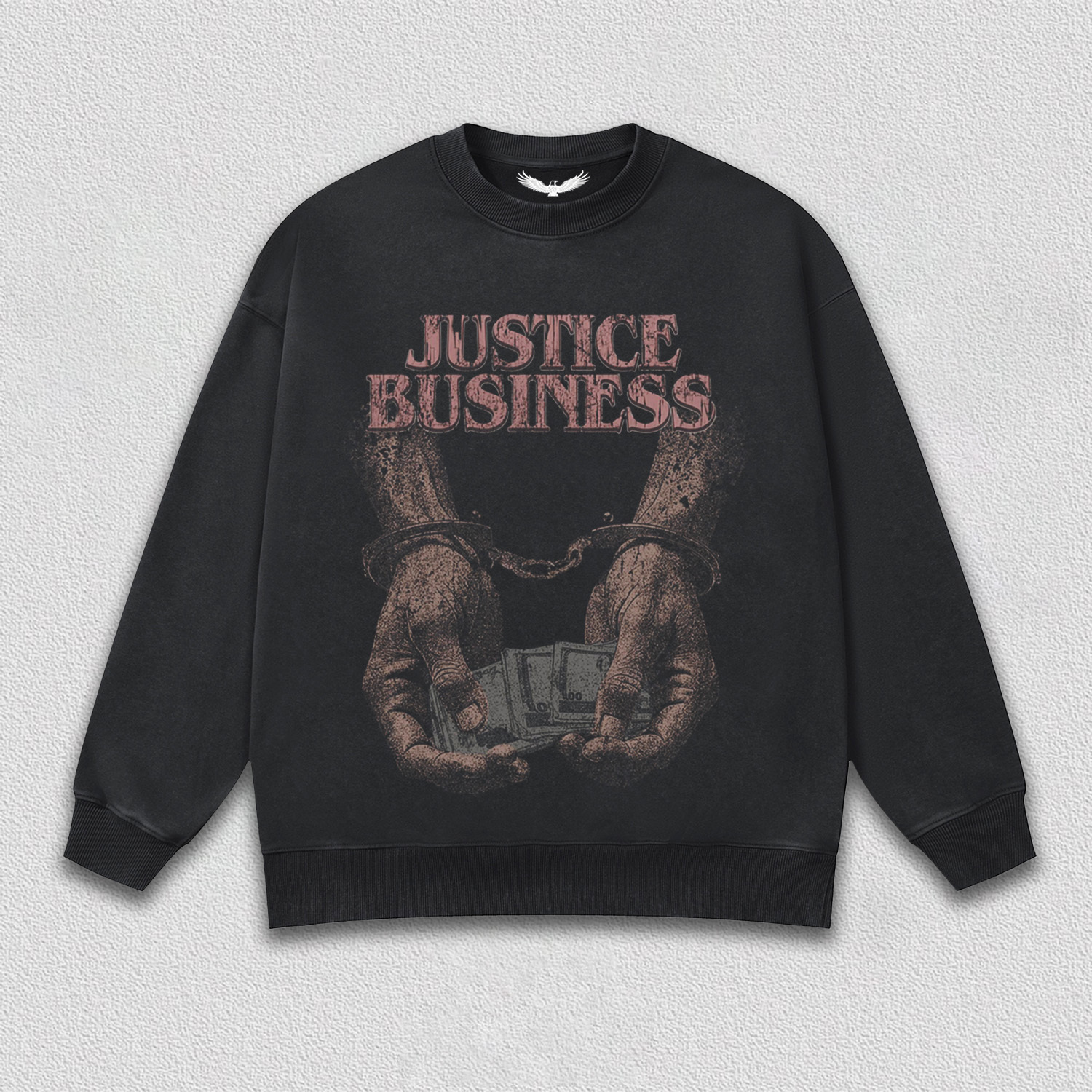 "Justice Business" Themed T-Shirt