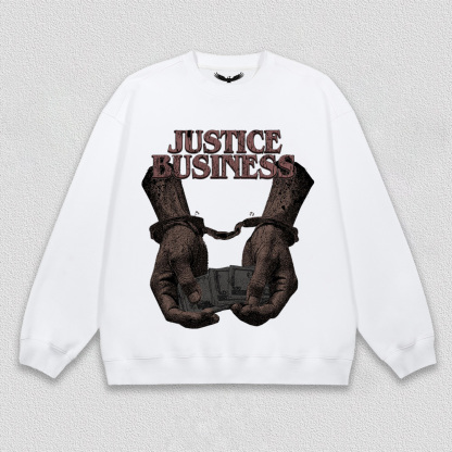 "Justice Business" Themed T-Shirt