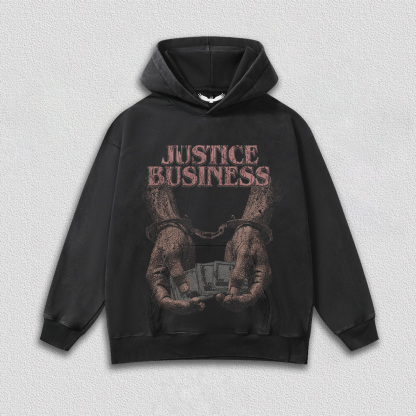"Justice Business" Themed T-Shirt