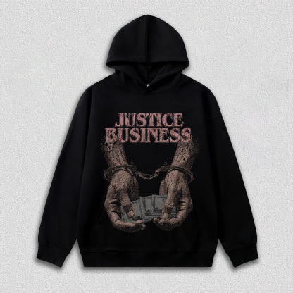 "Justice Business" Themed T-Shirt