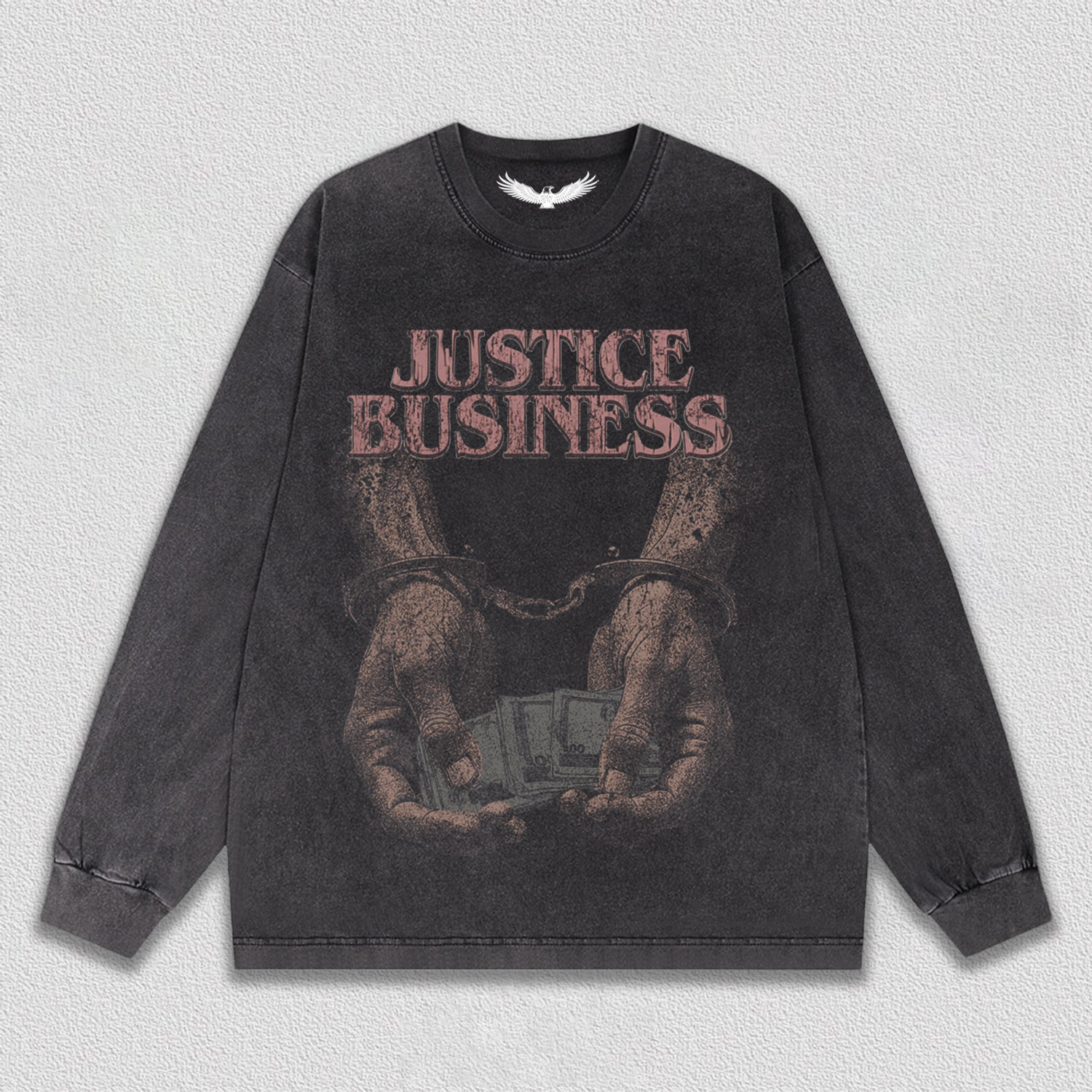 "Justice Business" Themed T-Shirt