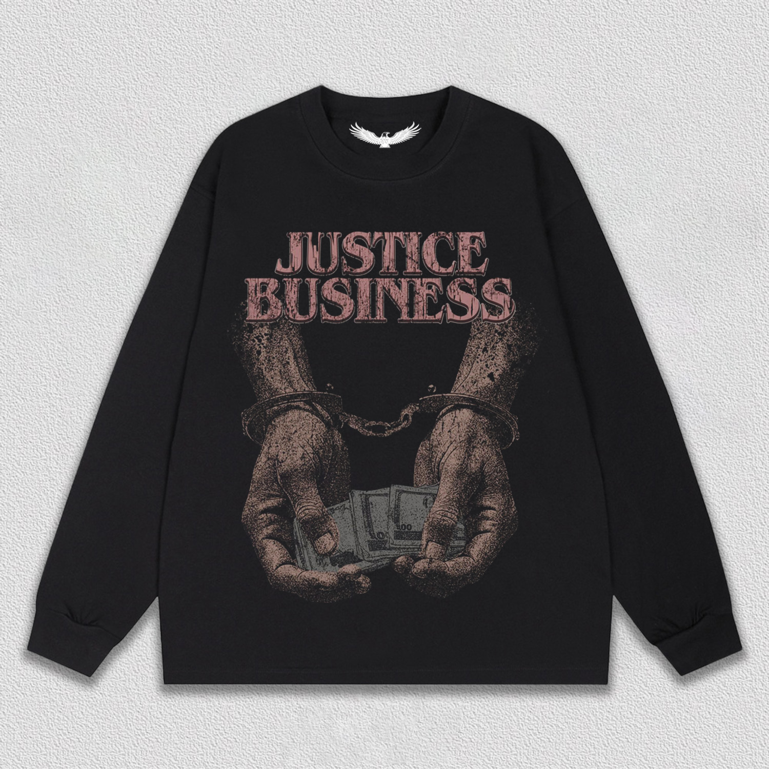 "Justice Business" Themed T-Shirt