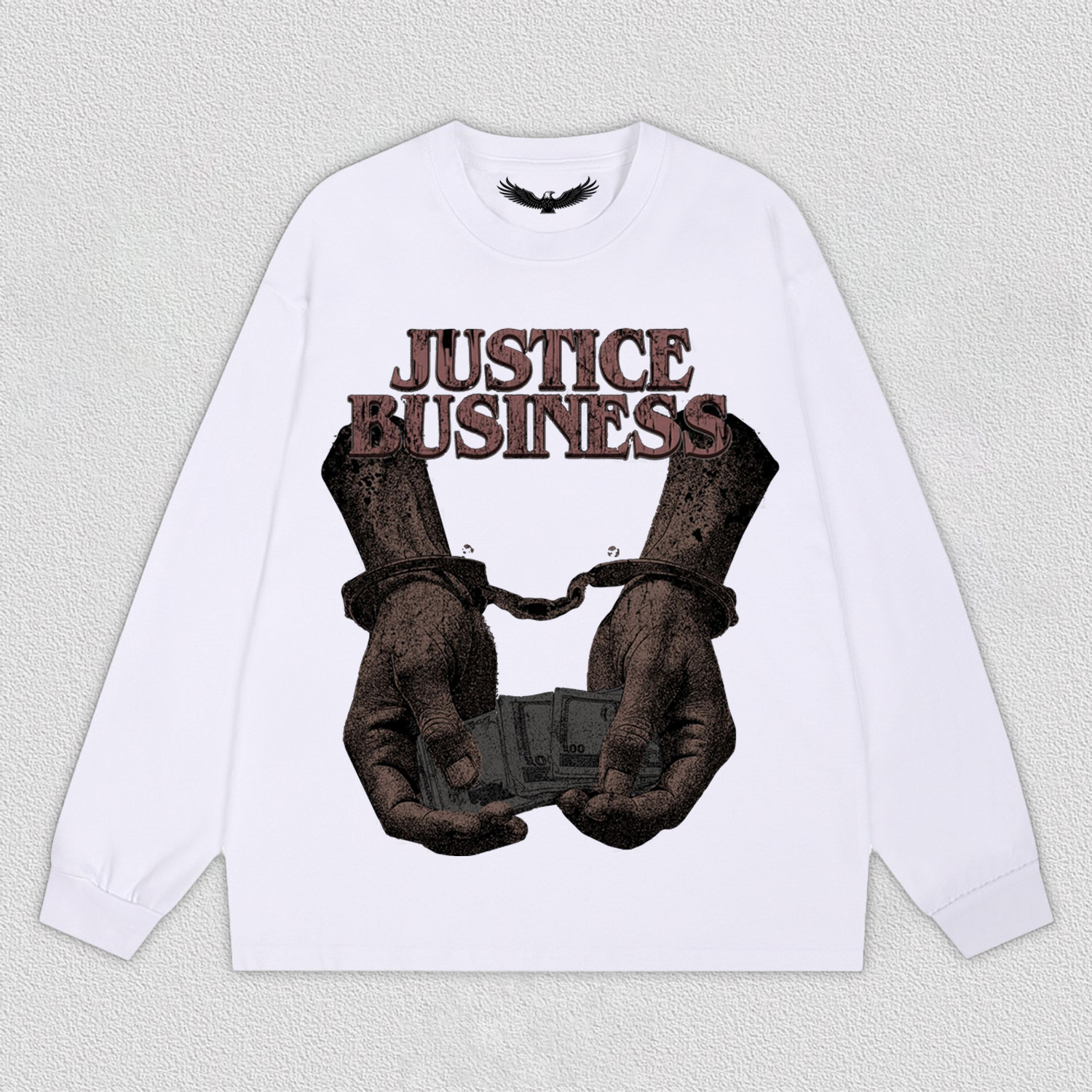 "Justice Business" Themed T-Shirt