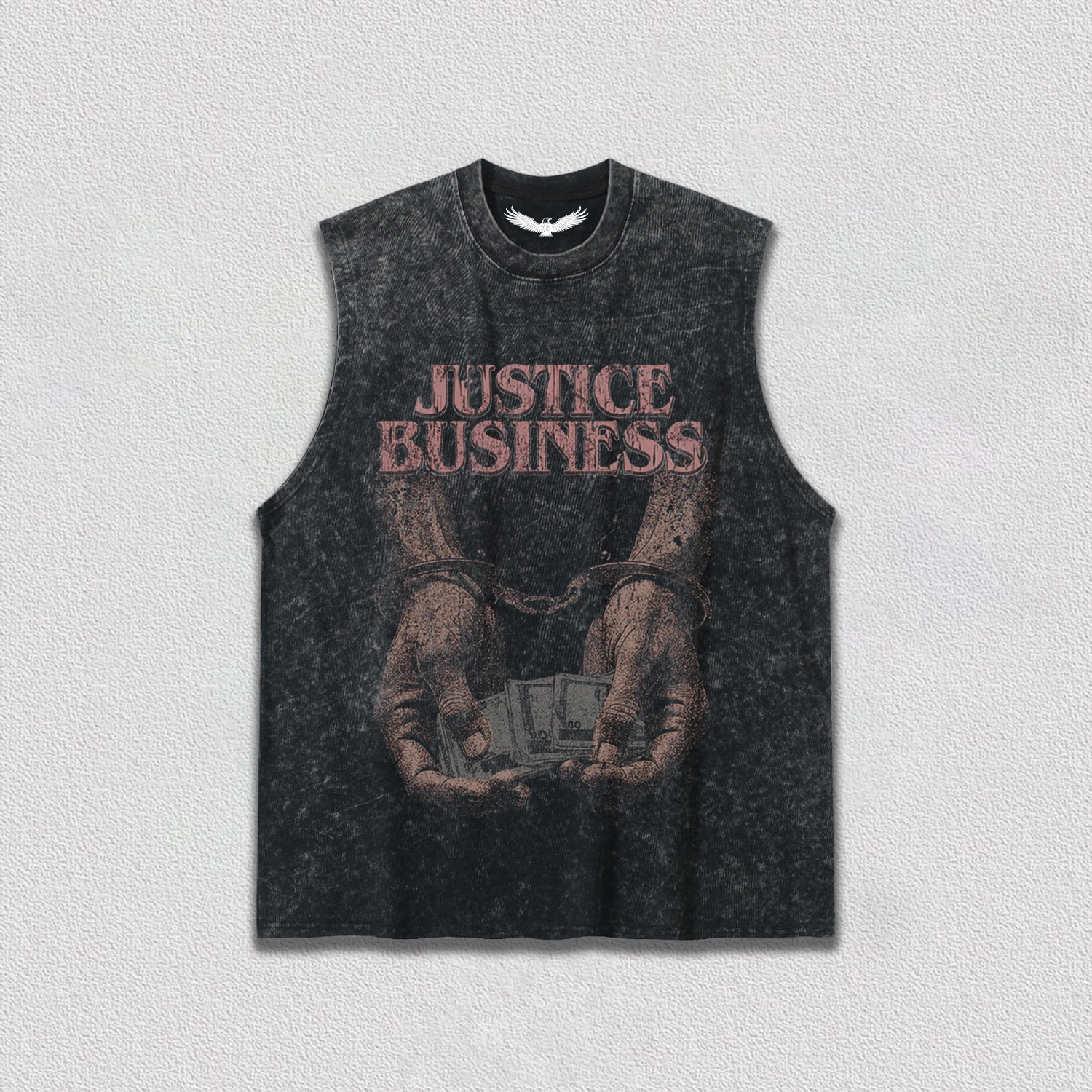 "Justice Business" Themed T-Shirt