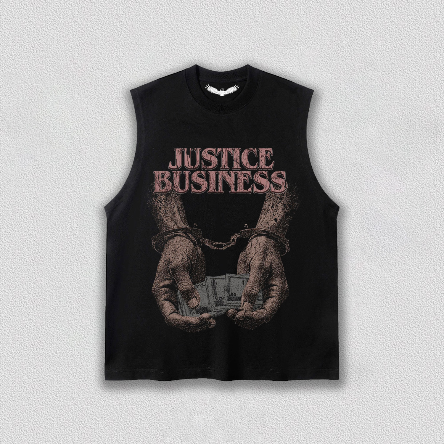 "Justice Business" Themed T-Shirt