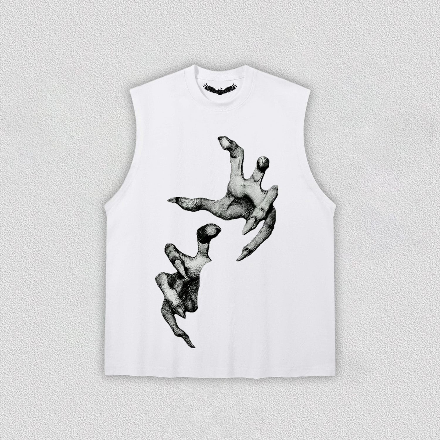 "Bizarre Hands" Art Printed T-Shirt