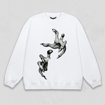 "Bizarre Hands" Art Printed T-Shirt