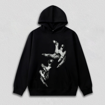 "Bizarre Hands" Art Printed T-Shirt