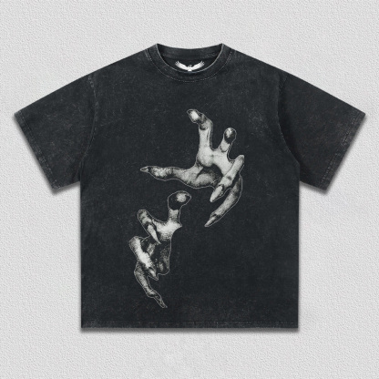 "Bizarre Hands" Art Printed T-Shirt