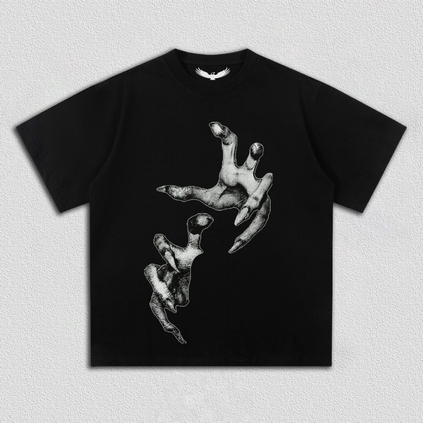 "Bizarre Hands" Art Printed T-Shirt