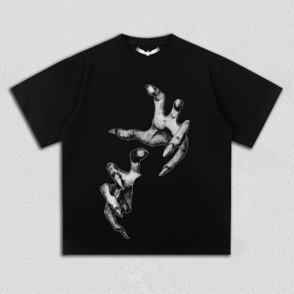 "Bizarre Hands" Art Printed T-Shirt