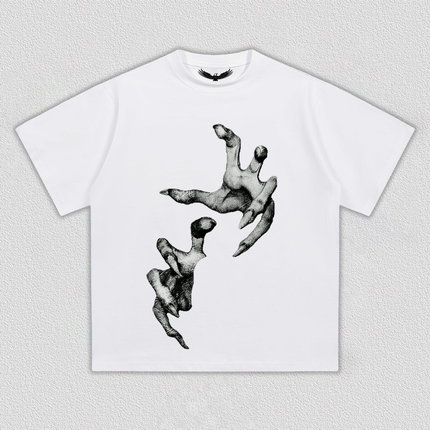 "Bizarre Hands" Art Printed T-Shirt