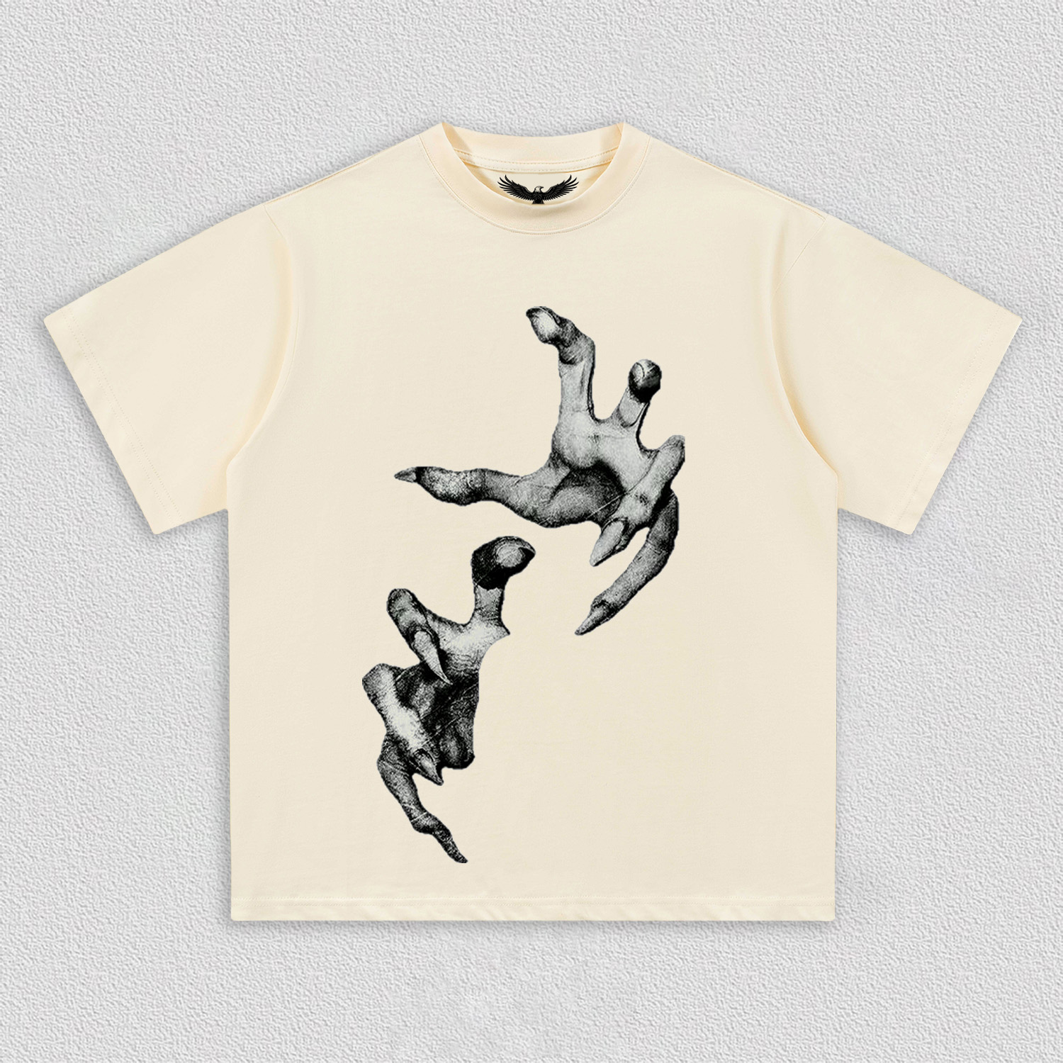 "Bizarre Hands" Art Printed T-Shirt