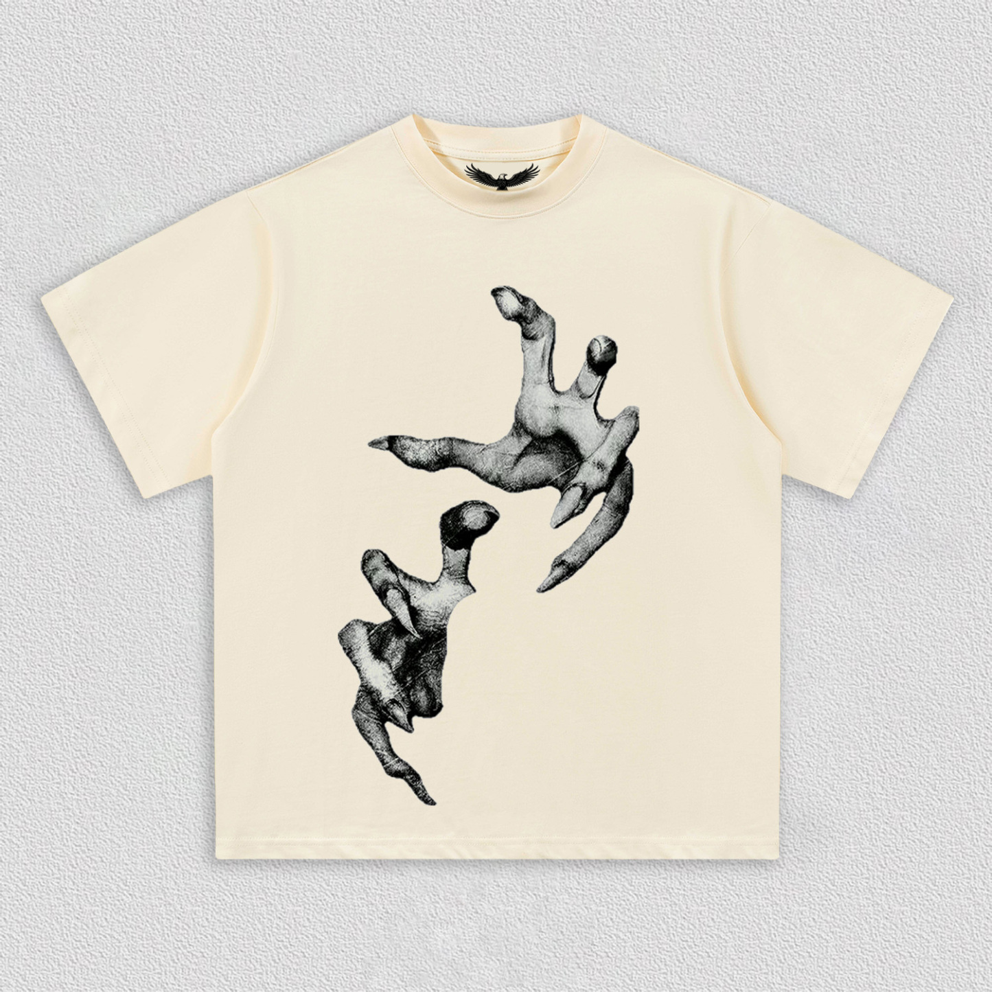 "Bizarre Hands" Art Printed T-Shirt