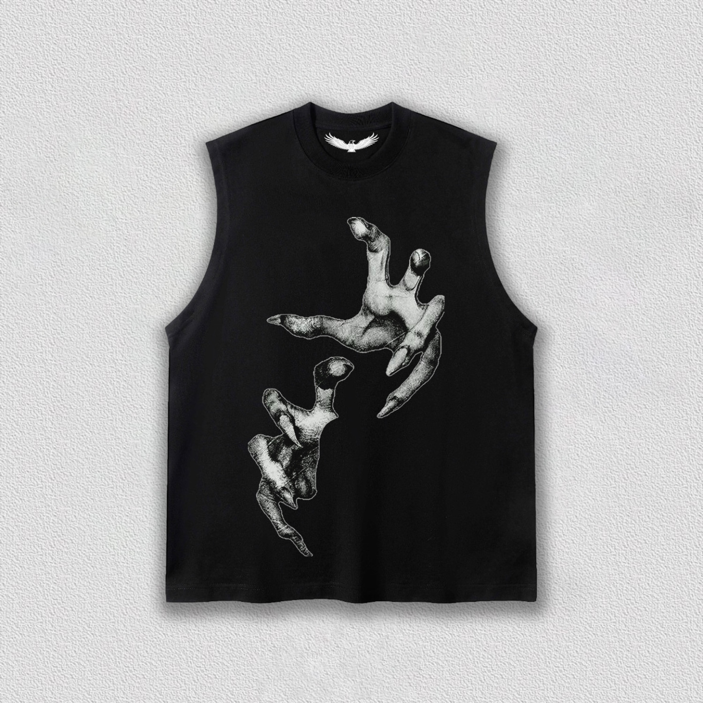 "Bizarre Hands" Art Printed T-Shirt
