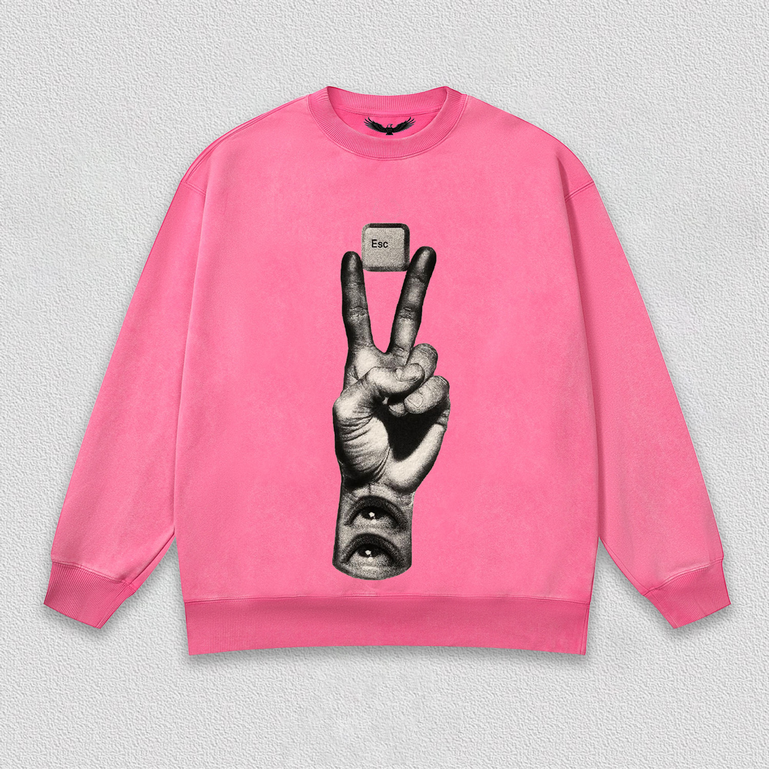 "Esc Key and Gesture" Art Printed T-Shirt