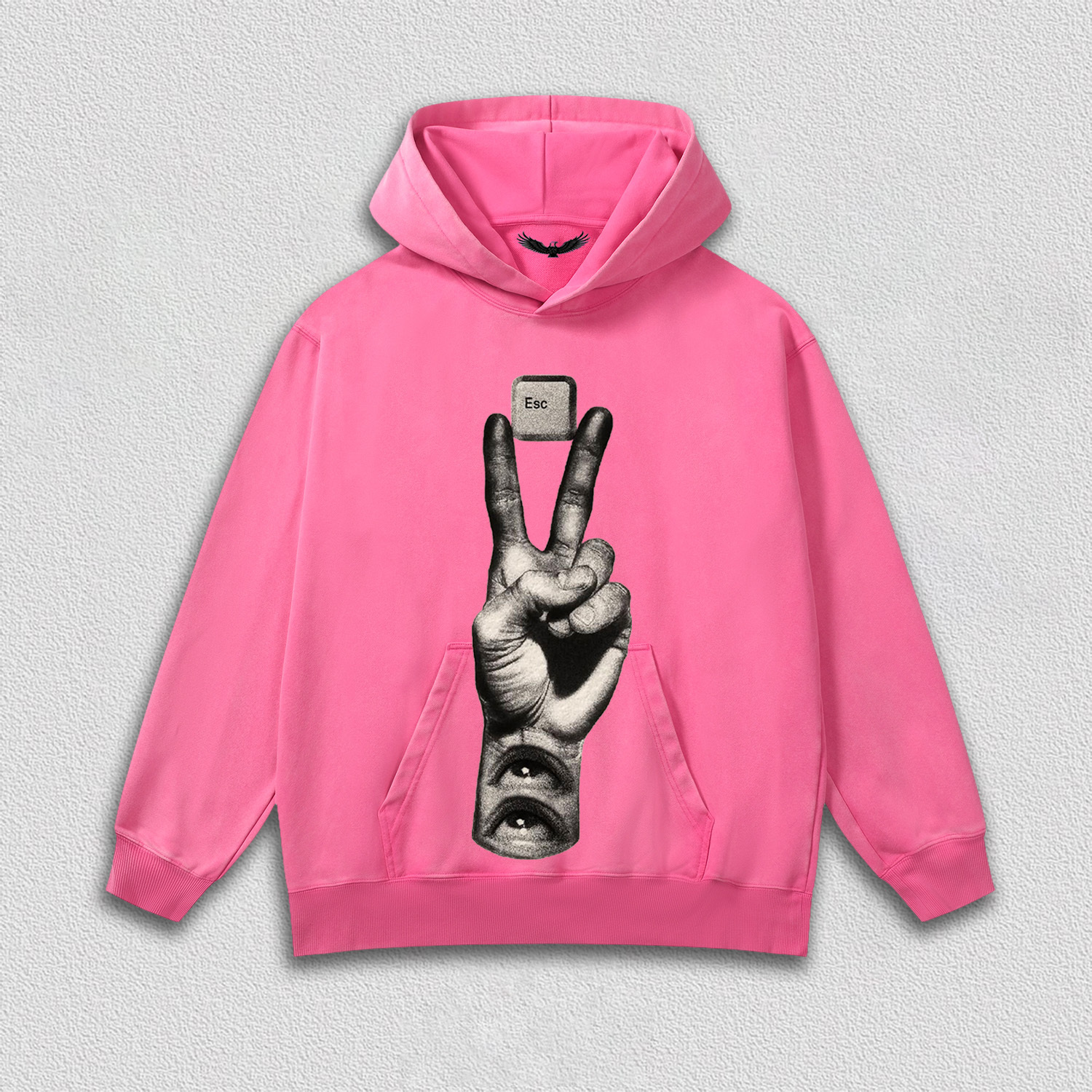 "Esc Key and Gesture" Art Printed T-Shirt