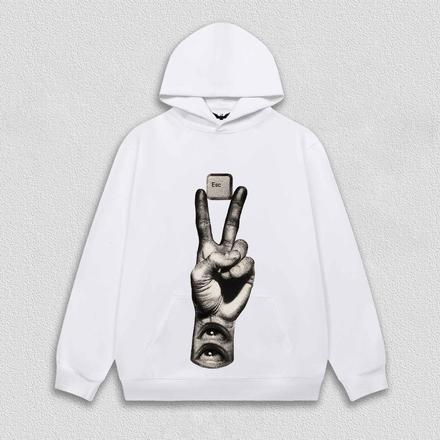 "Esc Key and Gesture" Art Printed T-Shirt
