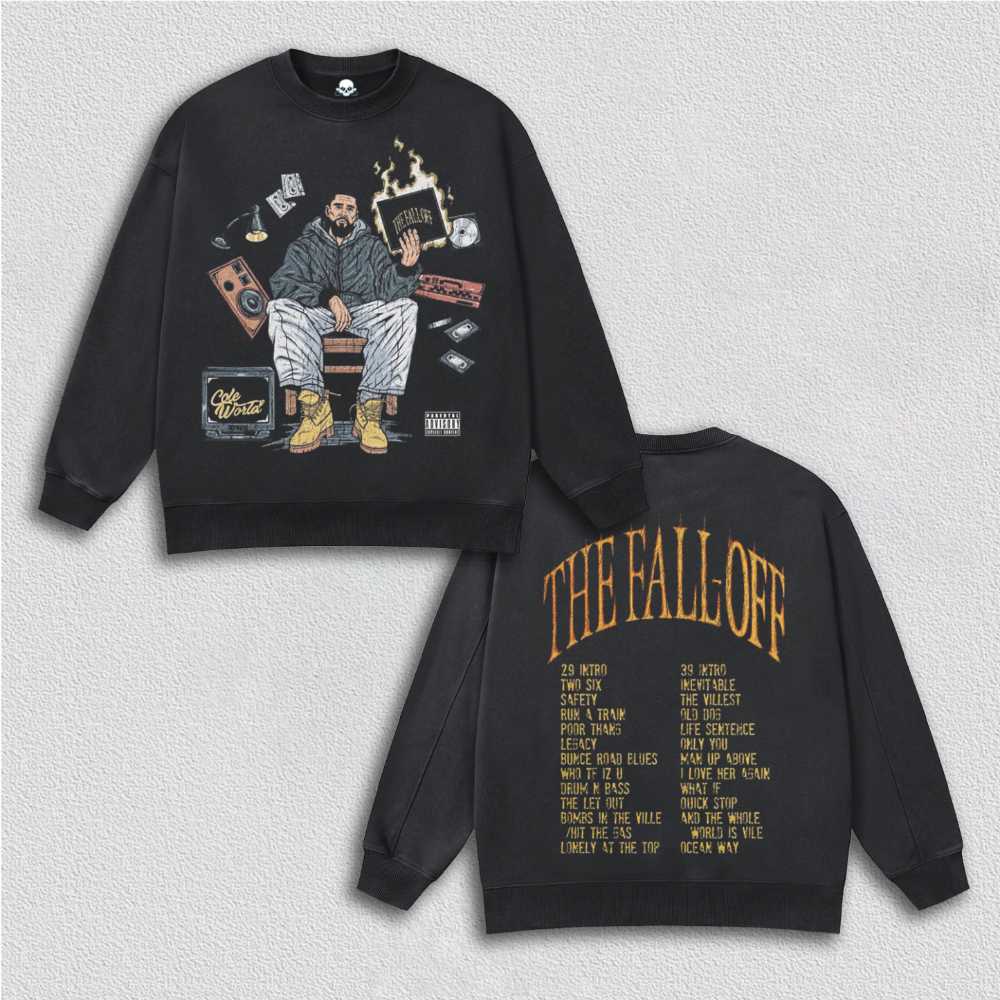J. Cole Tee&Hoodie 4.6