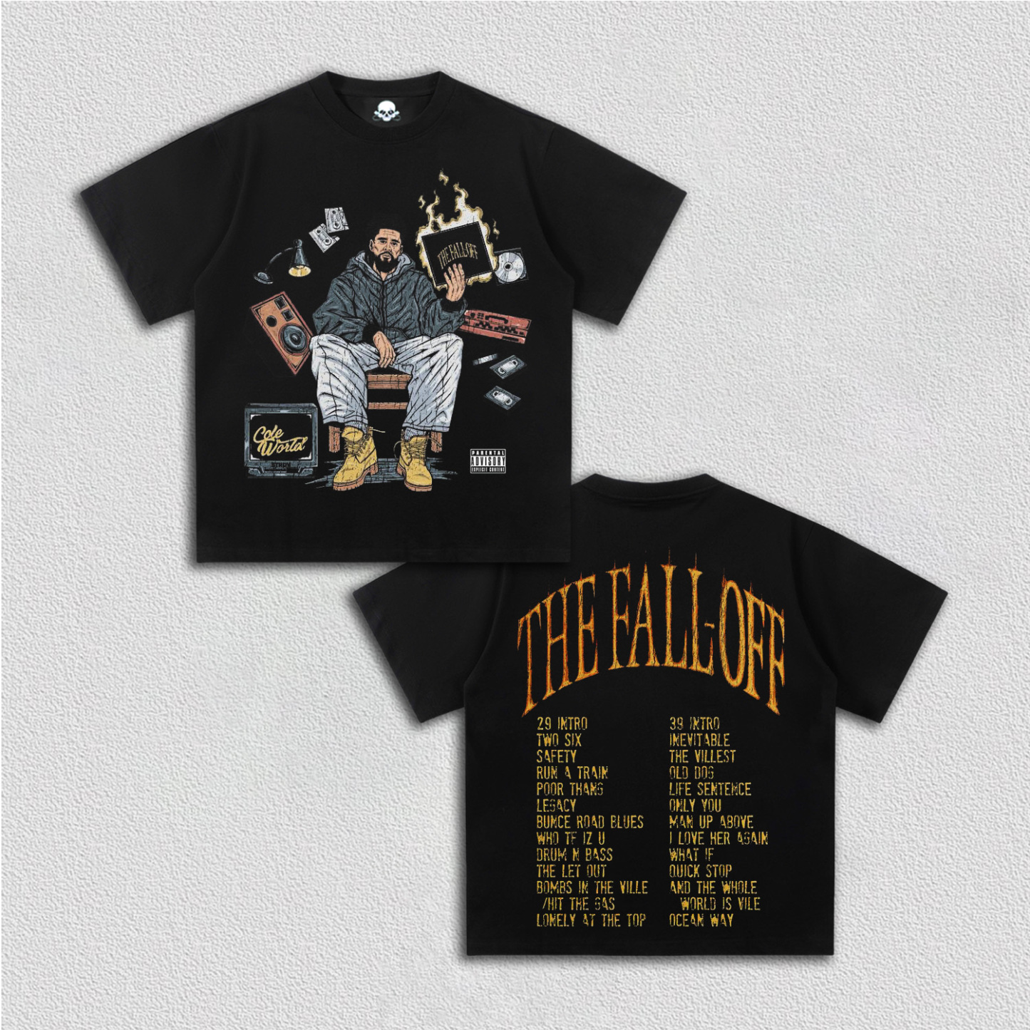 J. Cole Tee&Hoodie 4.6