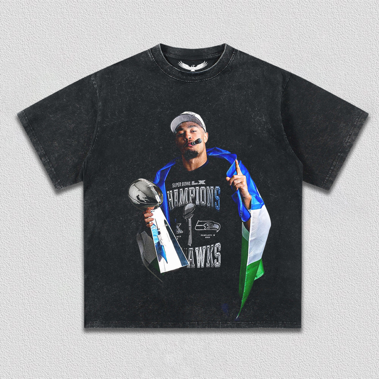 JAXON SMITH-NJIGBA IS A SUPER BOWL CHAMPION  TEE  