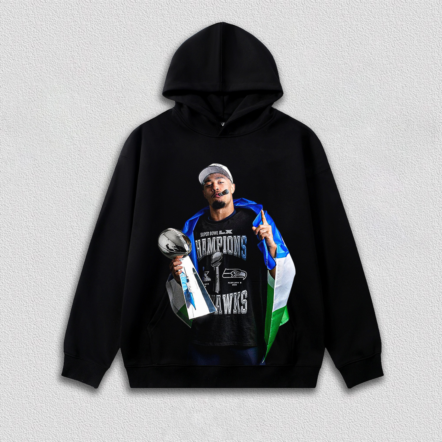 JAXON SMITH-NJIGBA IS A SUPER BOWL CHAMPION  TEE  