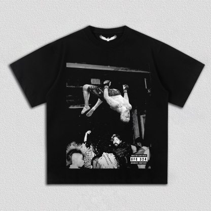 JUSTIN GAETHJE WITH A HIGHLIGHT REEL WIN FOR THE AGES Tee&Hooie