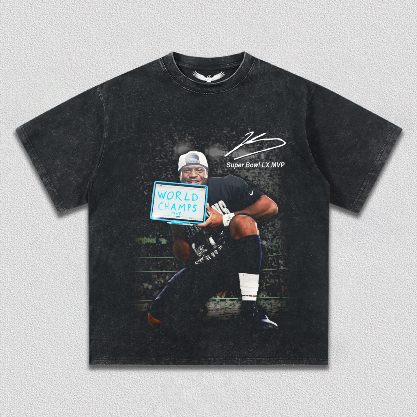 KENNETH WALKER III & SUPER BOWL LX MVP TEE 4.0