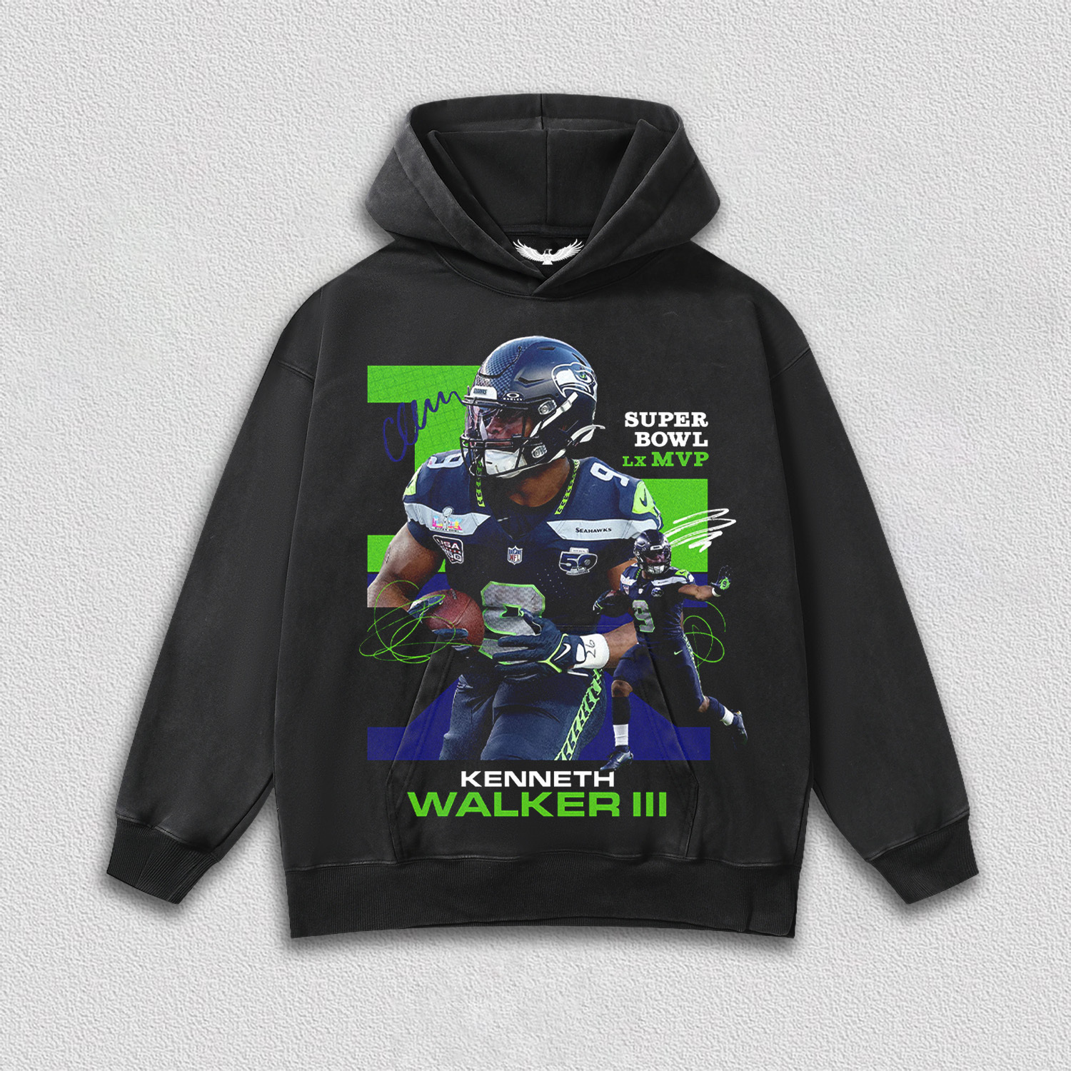 Kenneth Walker III MVP  TEE&HOODIE