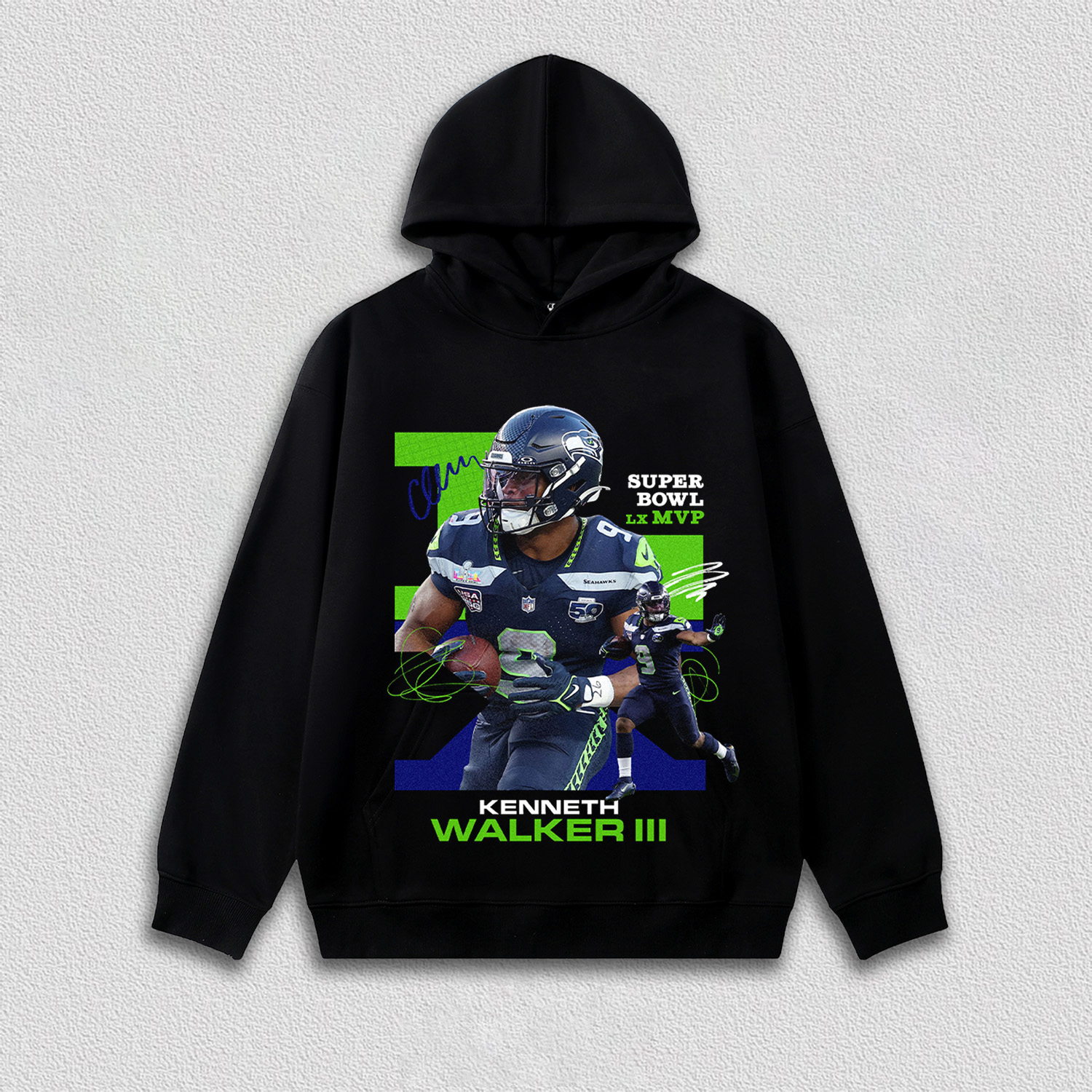 Kenneth Walker III MVP  TEE&HOODIE