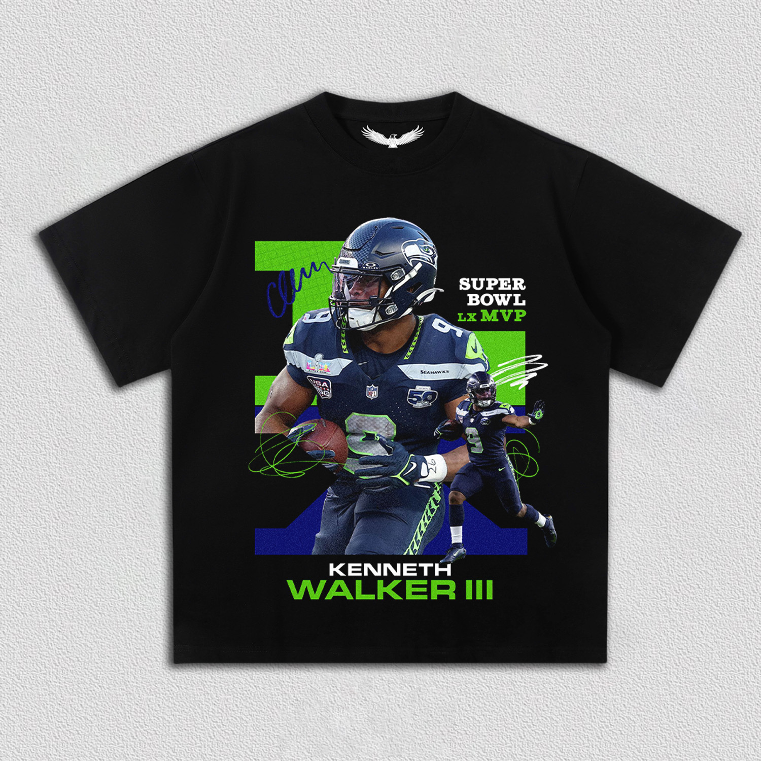 Kenneth Walker III MVP TEE&HOODIE