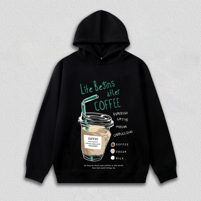 LIFE BEGINS AFTER COFFEE T-Shirt