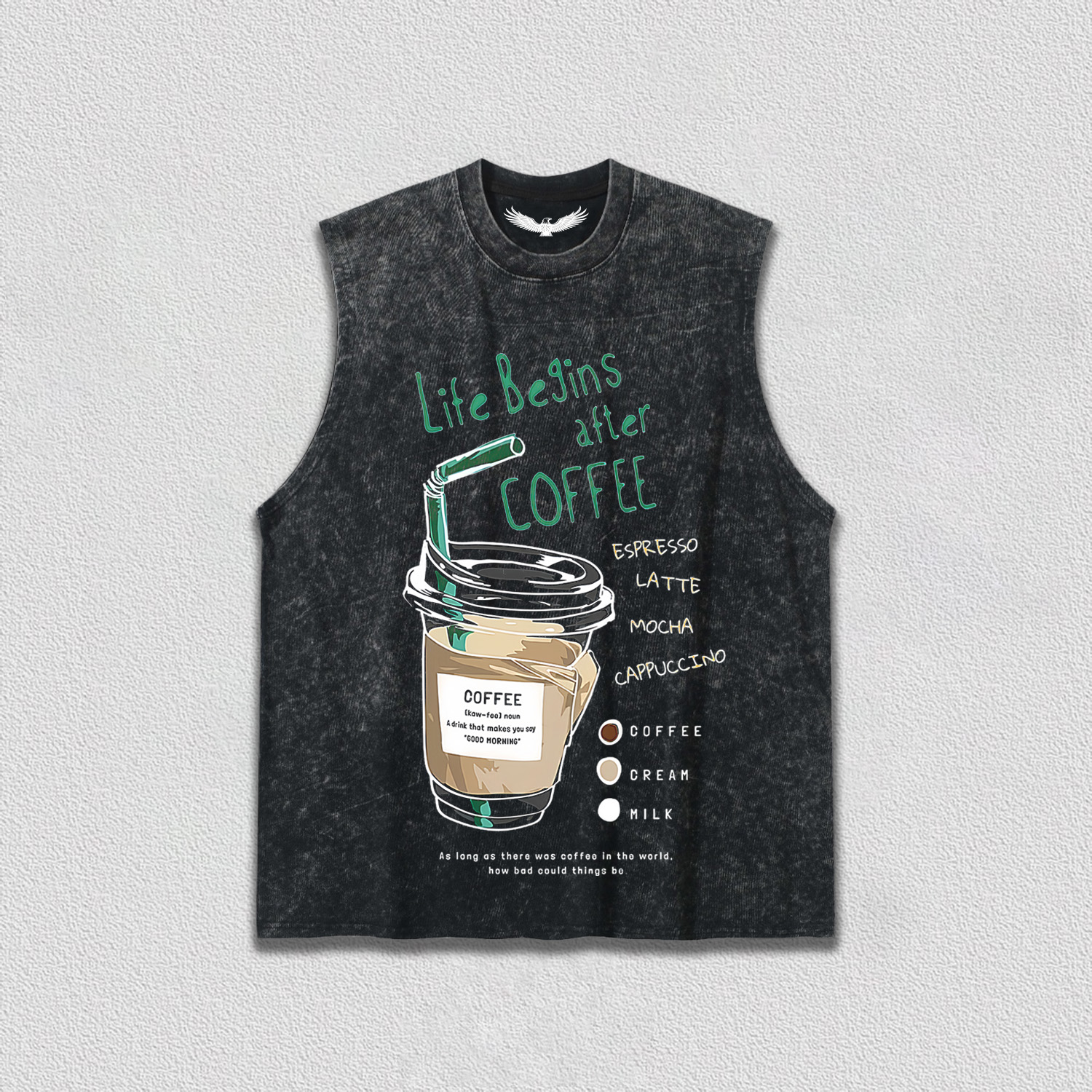 LIFE BEGINS AFTER COFFEE T-Shirt
