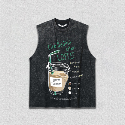 LIFE BEGINS AFTER COFFEE T-Shirt