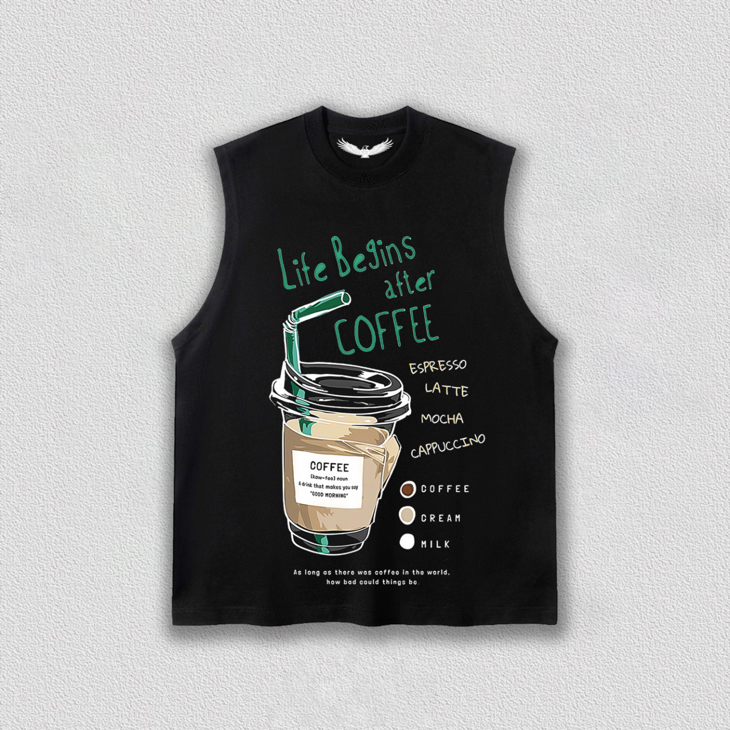 LIFE BEGINS AFTER COFFEE T-Shirt