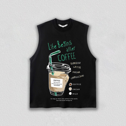 LIFE BEGINS AFTER COFFEE T-Shirt