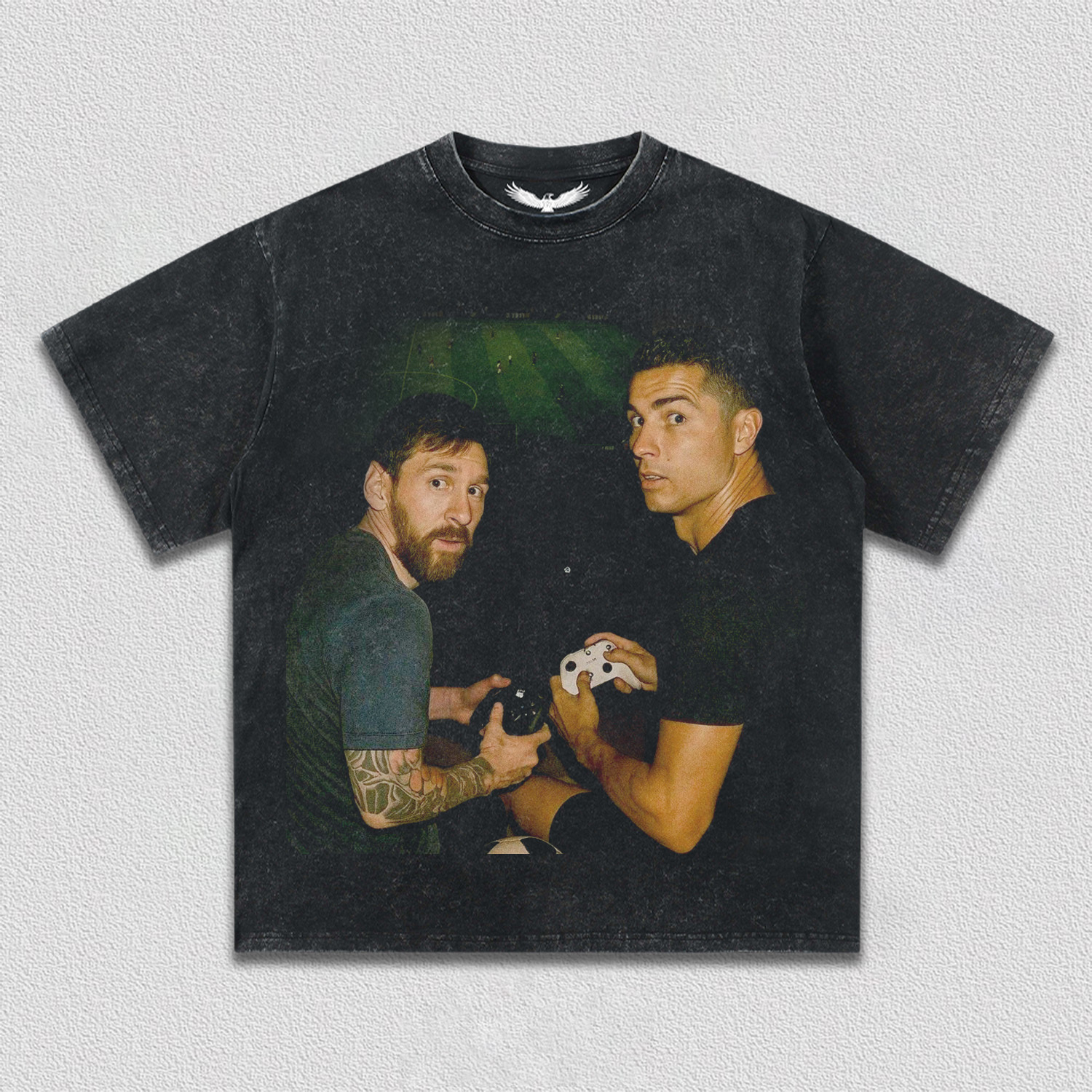 CRISTIANO RONALDO & LIONEL MESSI TEE&HOODIE 