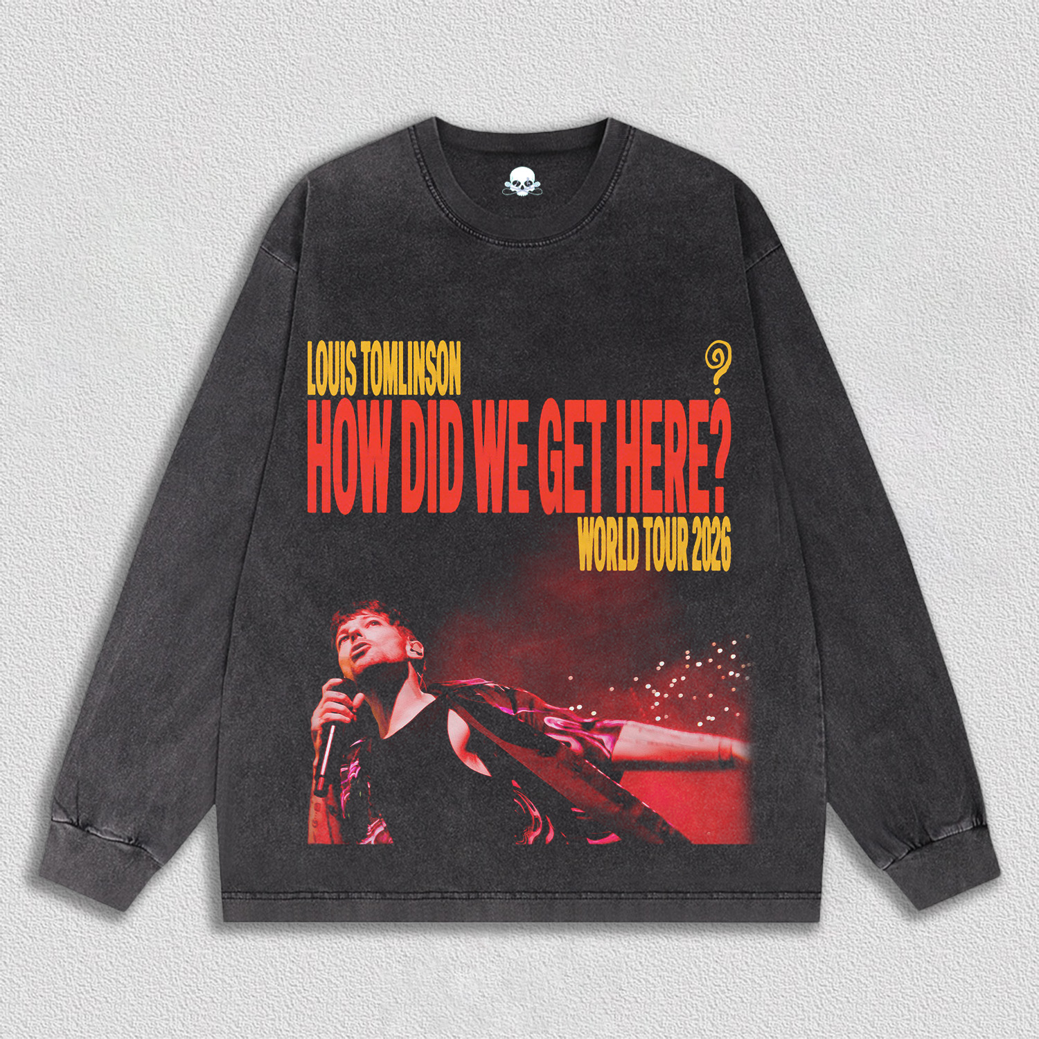 Louis Tomlinson How Did I Get Here tour tee