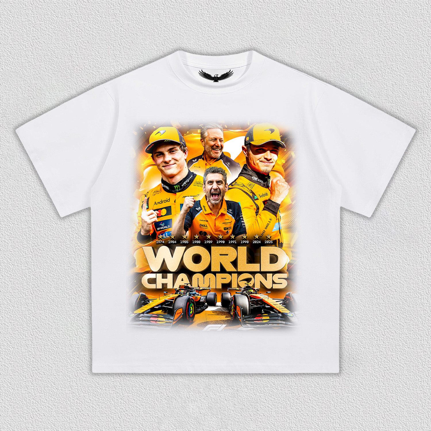 McLAREN ARE THE 2025 CONSTRUCTORS' CHAMPIONS TEE