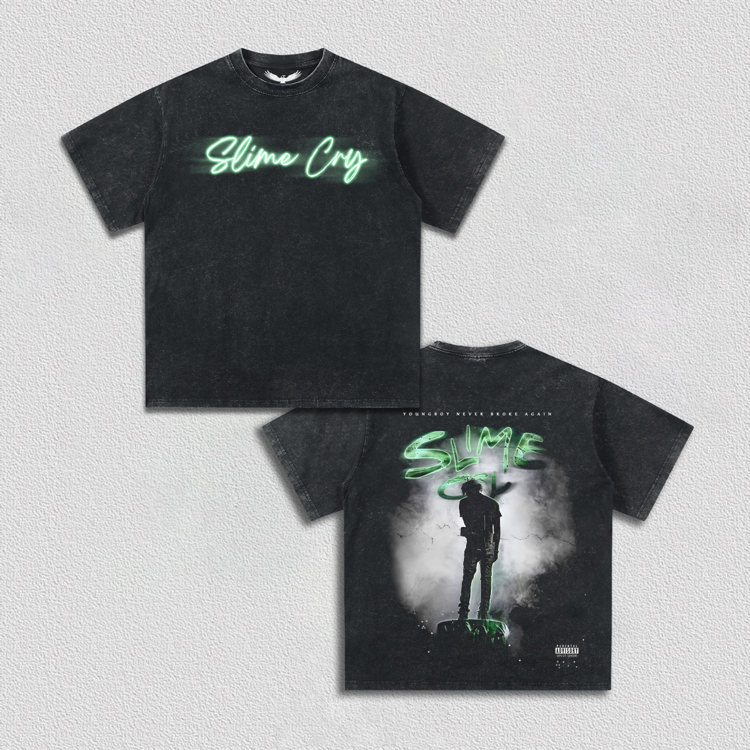 NBA Youngboy & SLIME CRY TEE&HOODIE 3.5