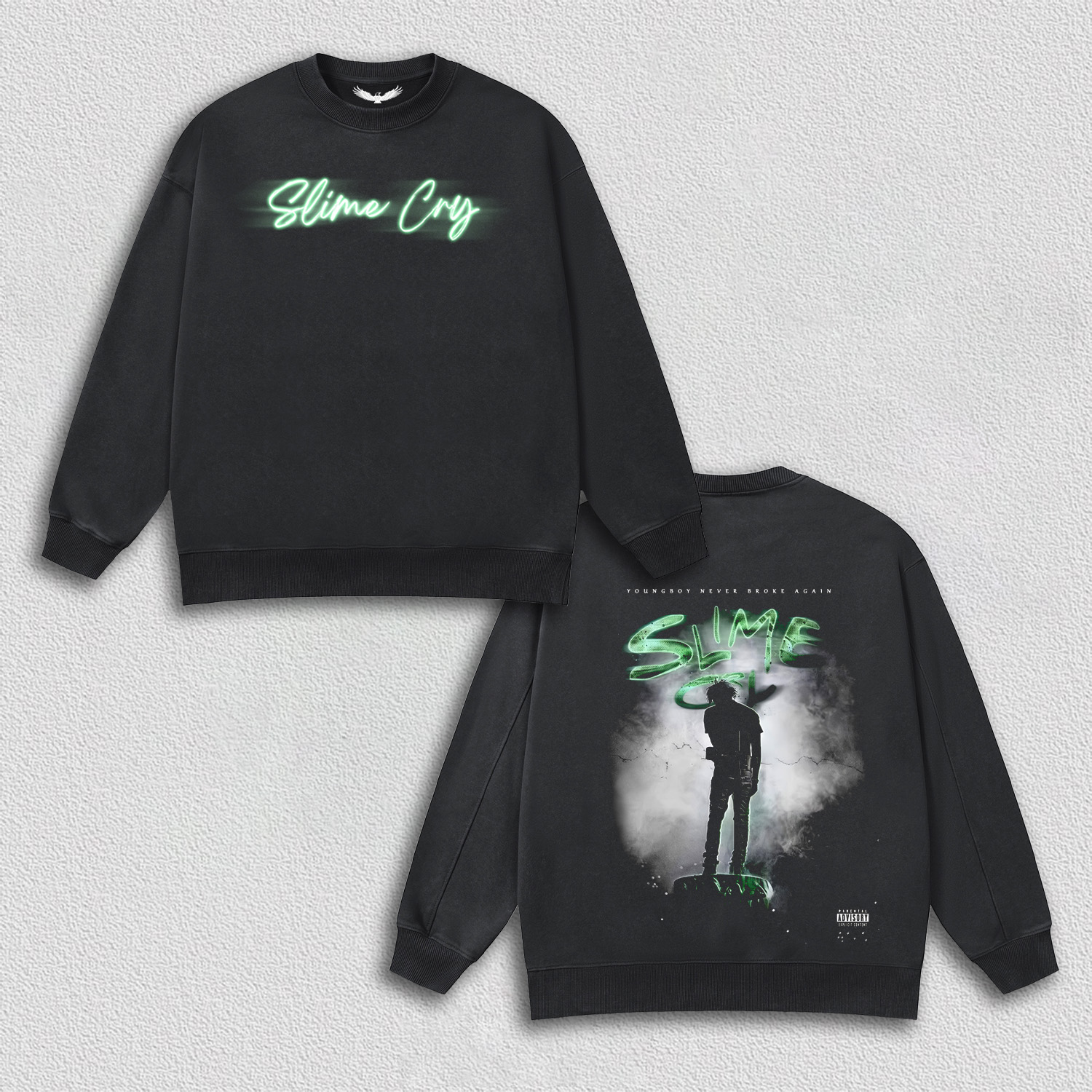 NBA Youngboy & SLIME CRY TEE&HOODIE 3.5