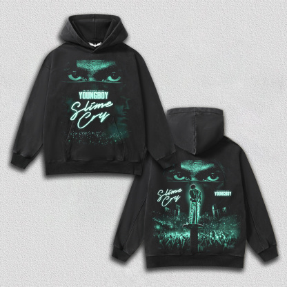 NBA Youngboy & SLIME CRY TEE&HOODIE 3.4