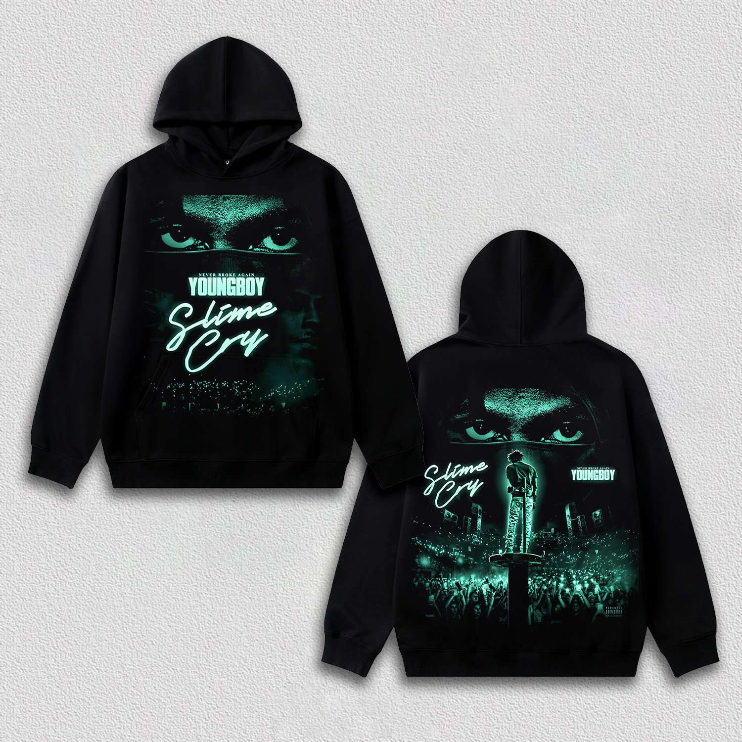 NBA Youngboy & SLIME CRY TEE&HOODIE 3.4