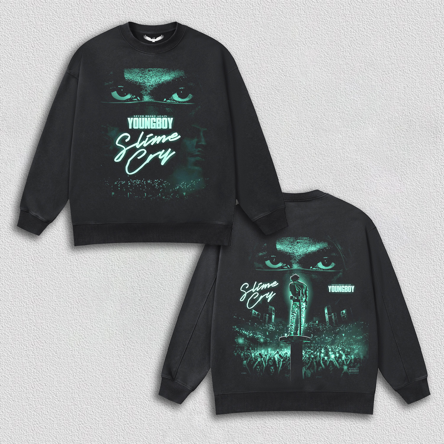 NBA Youngboy & SLIME CRY TEE&HOODIE 3.4