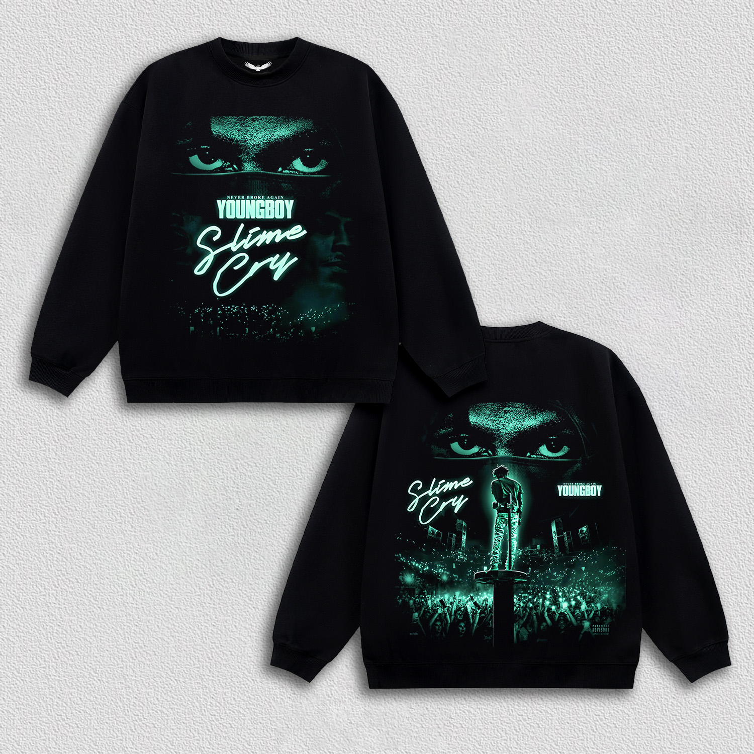 NBA Youngboy & SLIME CRY TEE&HOODIE 3.4