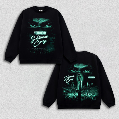 NBA Youngboy & SLIME CRY TEE&HOODIE 3.4