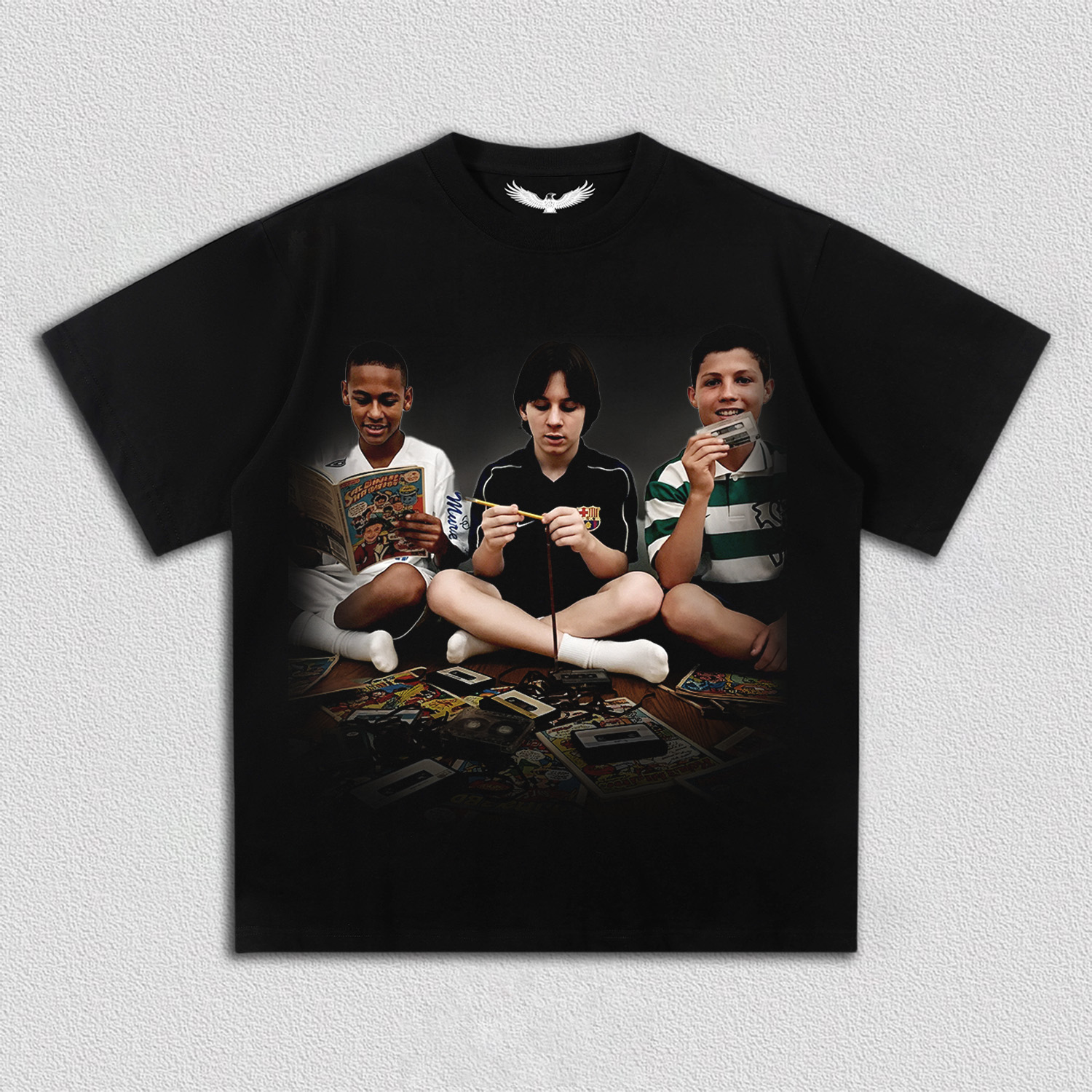 Neymar& Messi&Cristiano Ronaldo 4.0 TEE